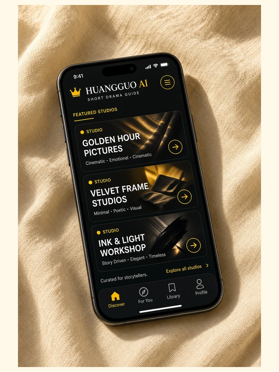 黄果ai APP 移动阅读界面示意